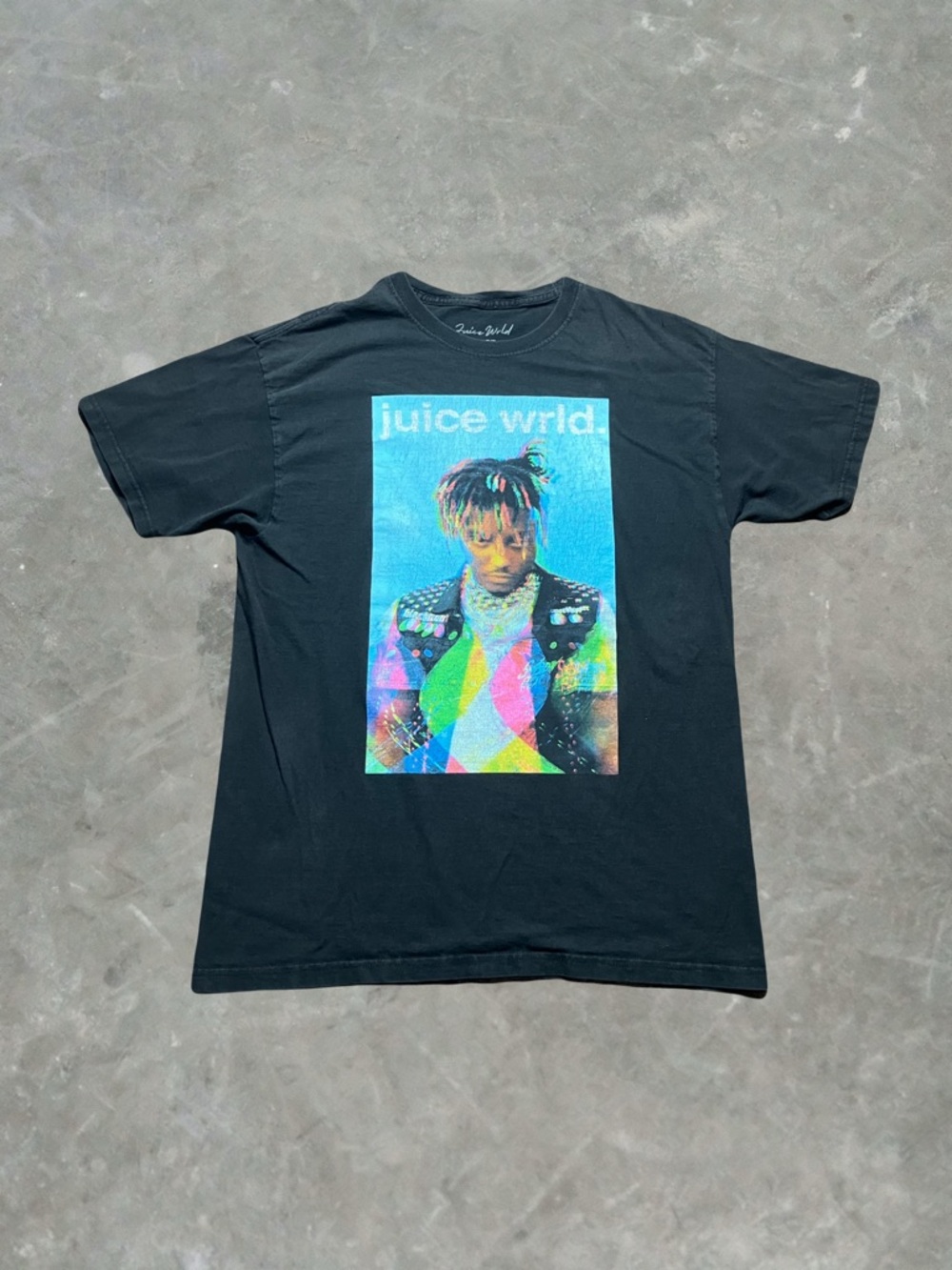 ☀️ Juice WRLD Graphic Tee Mens Size L Black